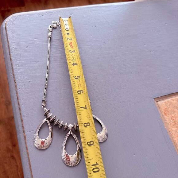 Brighton Silver Tone Statement Necklace - Picture 6 of 6